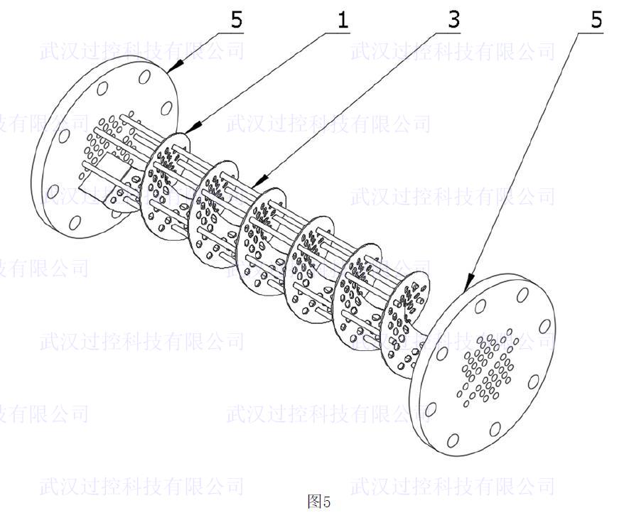 一种连续螺旋折流板管壳式换热器 附图5